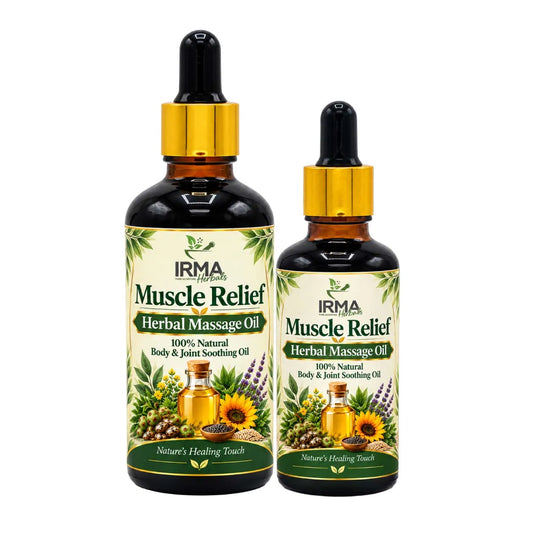 Muscle Relief Herbal Massage Oil