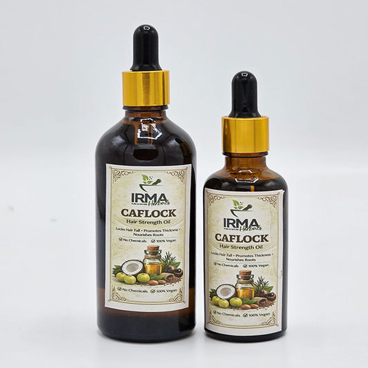 Caflock Hair Strength Oil with Argan Oil by Irma Herbals