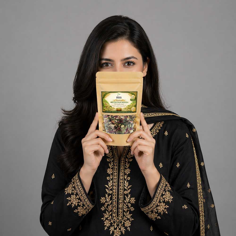 Traditional Meetha Paan Masala with Seeds by Irma Herbals